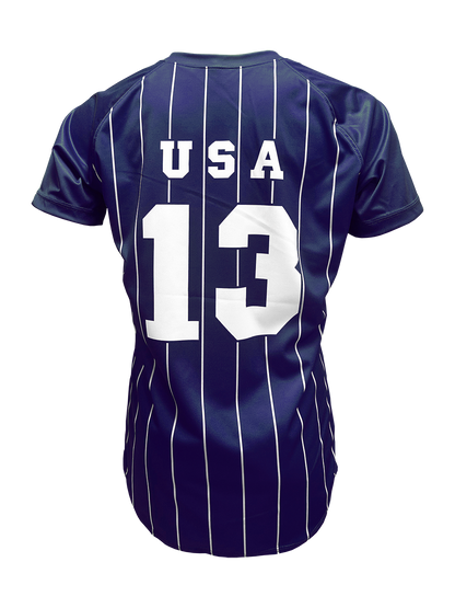The Double V-Neck Baseball Jersey