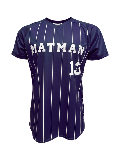 The Double V-Neck Baseball Jersey