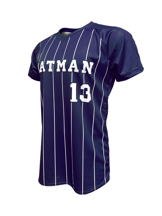 The Double V-Neck Baseball Jersey