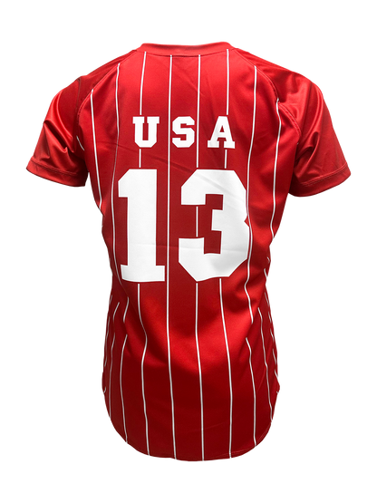 The Double V-Neck Baseball Jersey