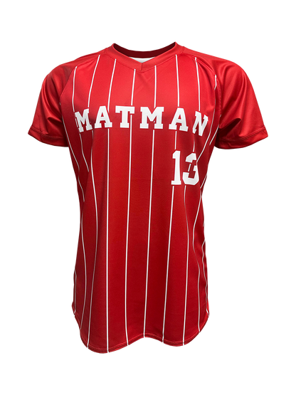The Double V-Neck Baseball Jersey