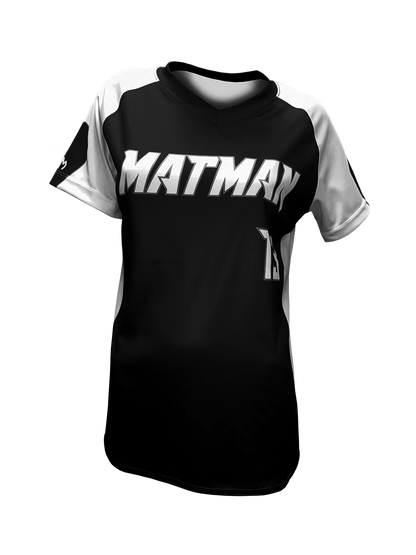 The Alley V-Neck Softball Jersey