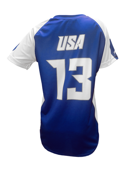 The Alley V-Neck Softball Jersey