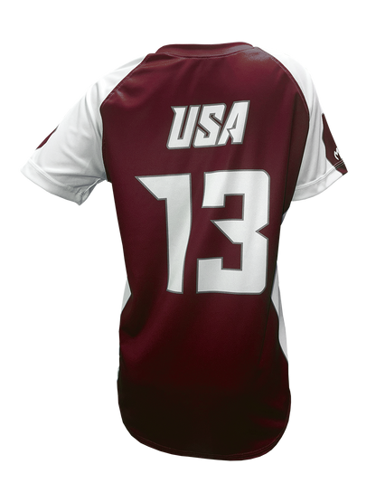The Alley V-Neck Softball Jersey