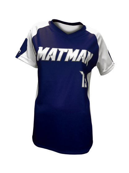 The Alley V-Neck Softball Jersey