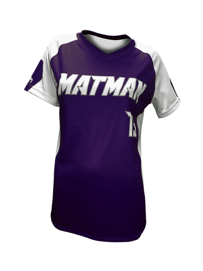 The Alley V-Neck Softball Jersey