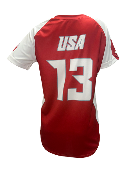 The Alley V-Neck Softball Jersey