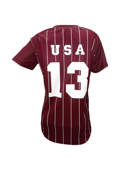 The Double V-Neck Softball Jersey