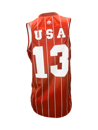The Double Sleeveless Softball Jersey