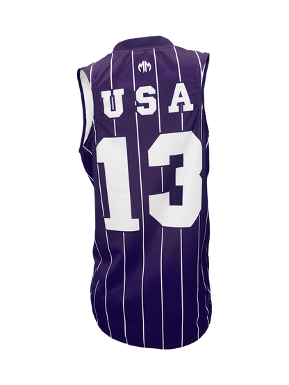 The Double Sleeveless Softball Jersey