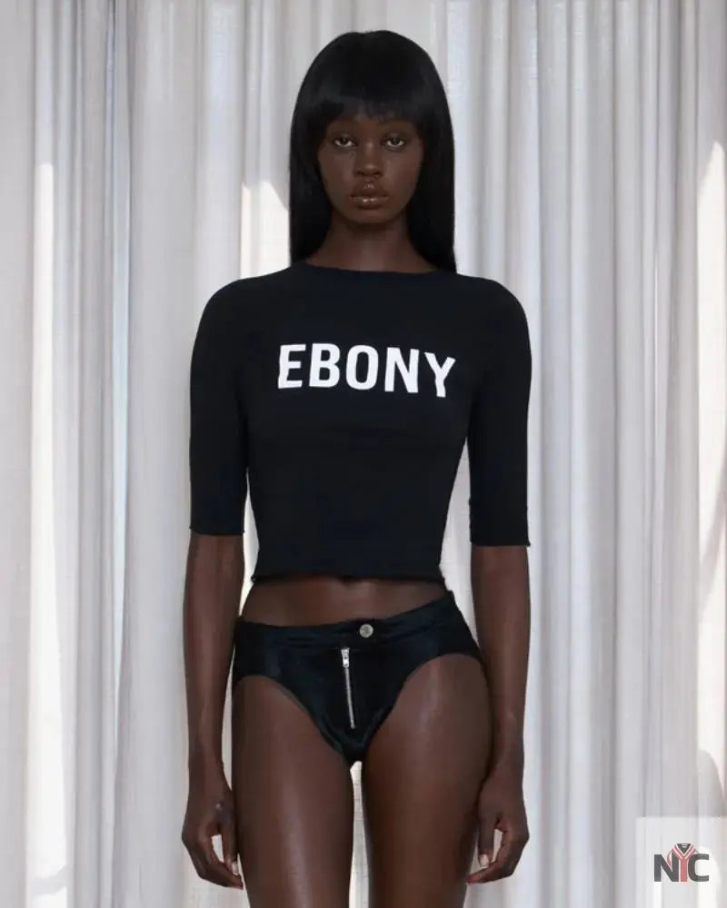 EBONY Top Black