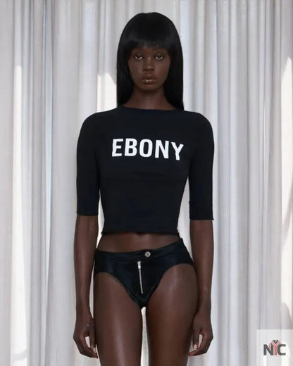 EBONY Top Black