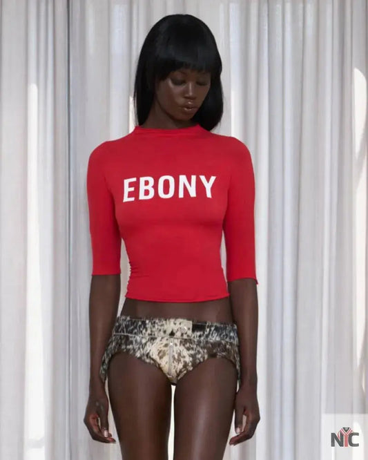 EBONY Top Red
