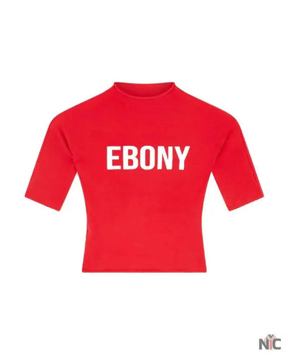 EBONY Top Red
