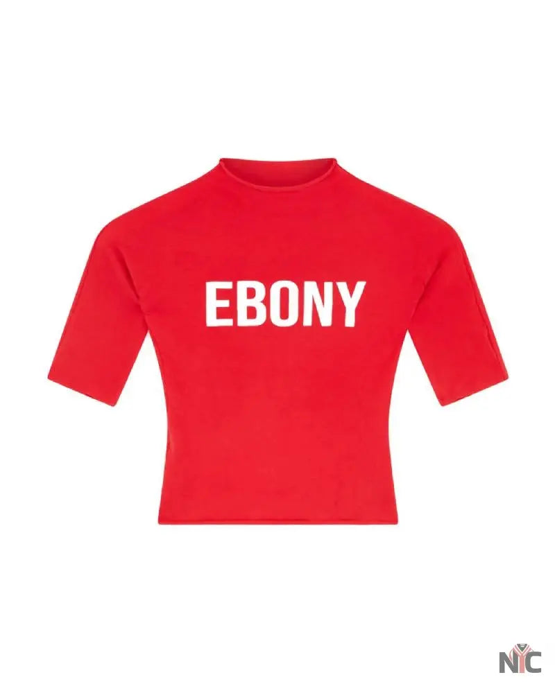 EBONY Top Red