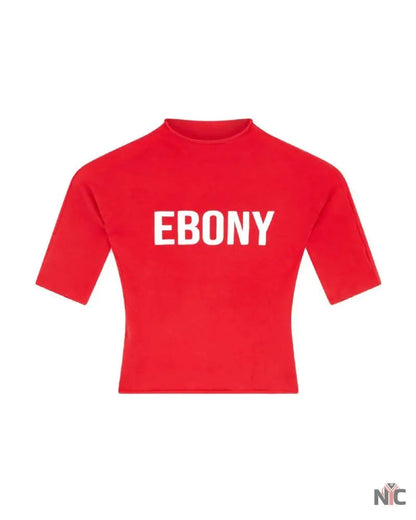 EBONY Top Red