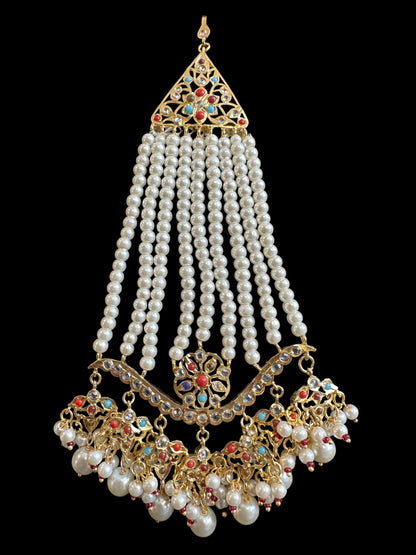 DJHR111 Diya jhoomar in navratan   ( READY TO SHIP )