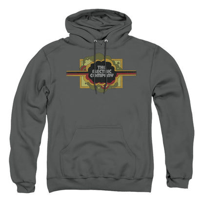 Electric Company Logo Mens Hoodie Charcoal Officially Licensed