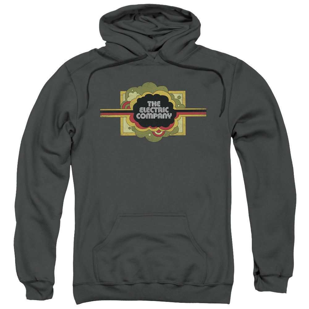 Electric Company Logo Mens Hoodie Charcoal Officially Licensed