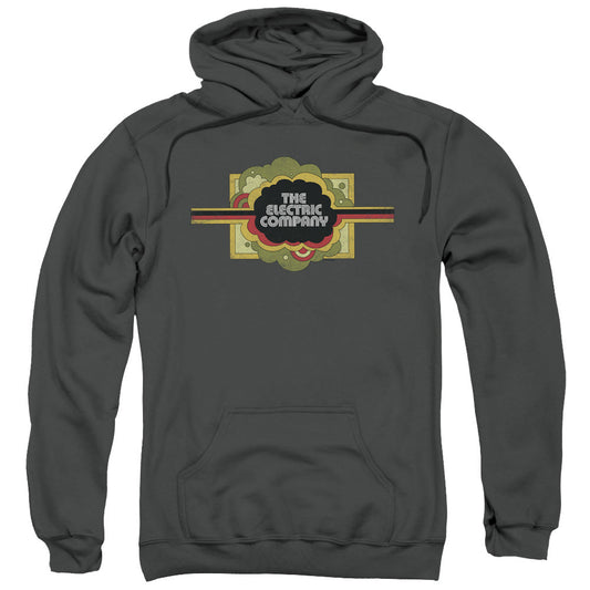 Electric Company Logo Mens Hoodie Charcoal Officially Licensed