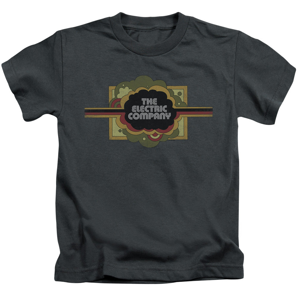 Electric Company Logo Juvenile Kids Youth T Shirt Charcoal (4) Officially Licensed