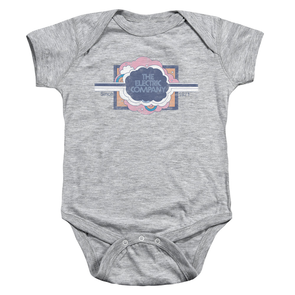 Electric Company Since 1971 Infant Baby Snapsuit Athletic Heather Officially Licensed