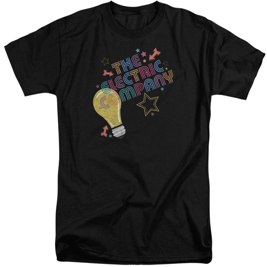 Electric Company Electric Light Mens Tall T Shirt Black Officially Licensed