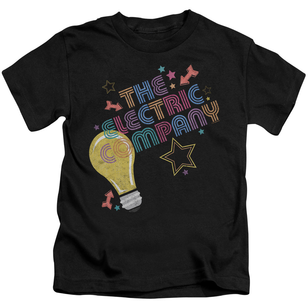 Electric Company Electric Light Juvenile Kids Youth T Shirt Black (4) Officially Licensed