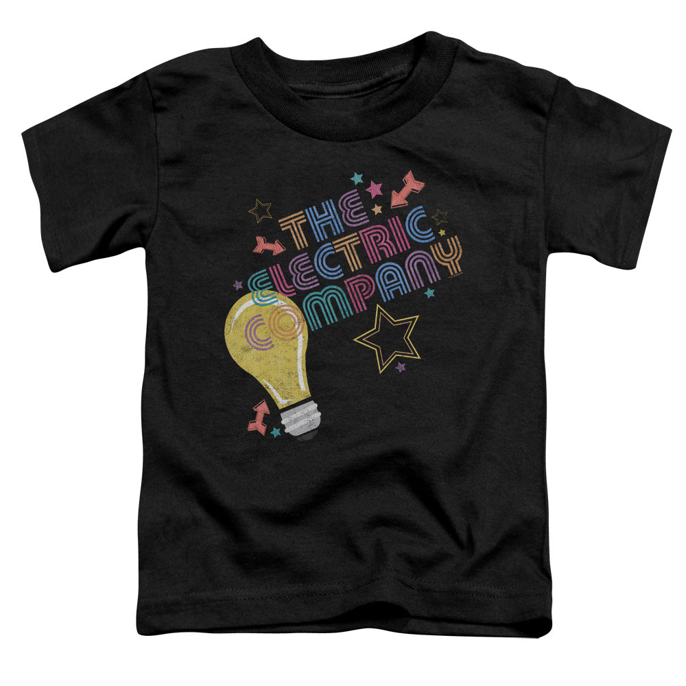 Electric Company Electric Light Toddler Kids Youth T Shirt Black Officially Licensed