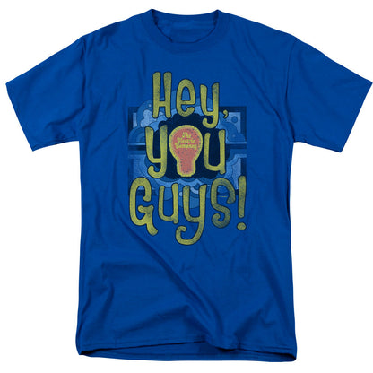 Electric Company Hey You Guys Mens T Shirt Royal Blue Officially Licensed