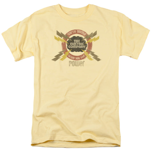 Electric Company Power Mens T Shirt Banana Officially Licensed