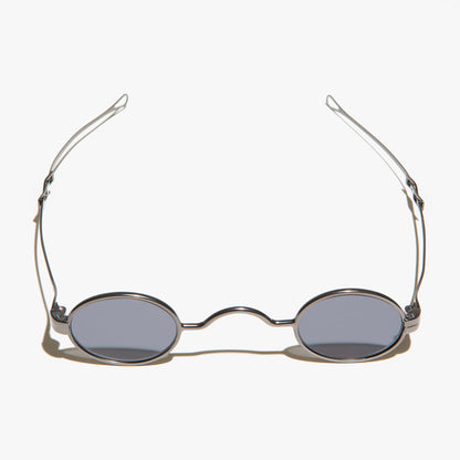 Tiny Oval Spectacle Sunglass with Sliding Temples - Eli