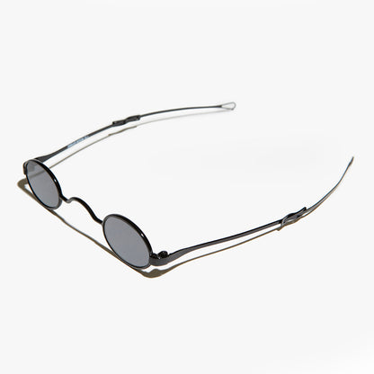 Tiny Oval Spectacle Sunglass with Sliding Temples - Eli