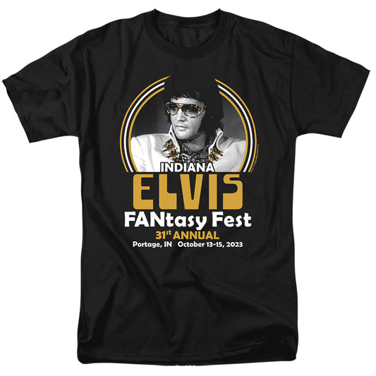 Elvis Fantasy Fest 2023 Mens T Shirt Black Officially Licensed