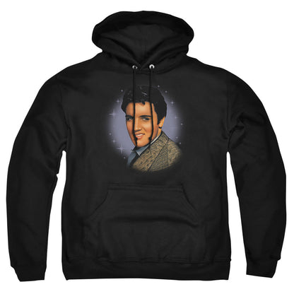 Elvis Presley Starlite Mens Hoodie Black Officially Licensed