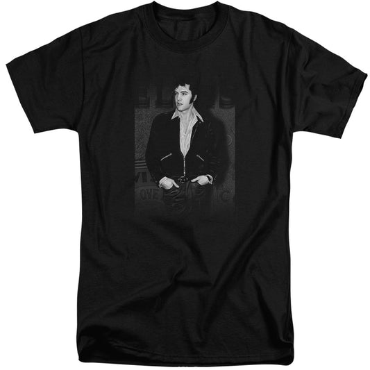 Elvis Presley Just Cool Mens Tall T Shirt Black Officially Licensed