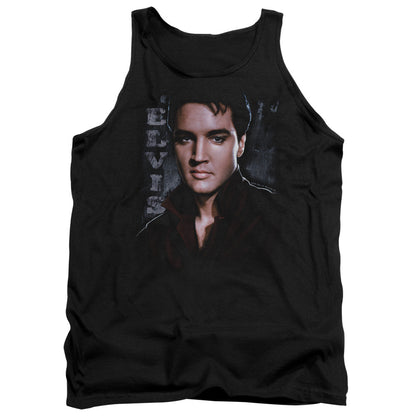 Elvis Presley Tough Mens Tank Top Shirt Black Officially Licensed