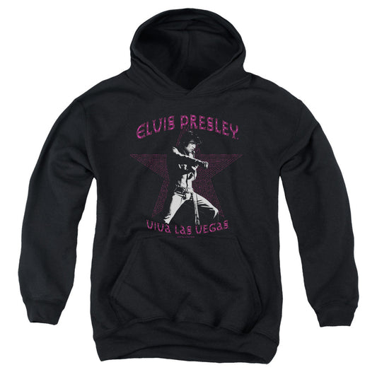 Elvis Presley Viva Las Vegas Star Kids Youth Hoodie Black Officially Licensed