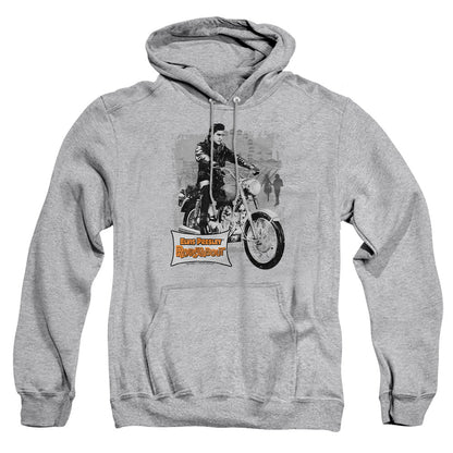 Elvis Presley Roustabout Poster Mens Hoodie Athletic Heather Officially Licensed