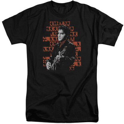 Elvis Presley 1968 Mens Tall T Shirt Black Officially Licensed