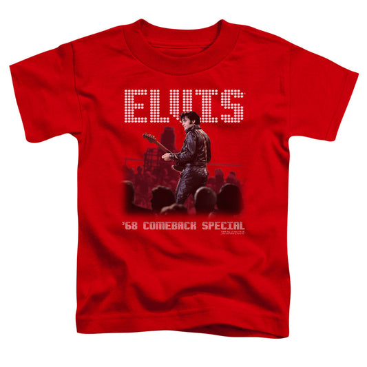 Elvis Presley Return of the King Toddler Kids Youth T Shirt Red Officially Licensed