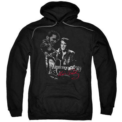 Elvis Presley Show Stopper Mens Hoodie Black Officially Licensed