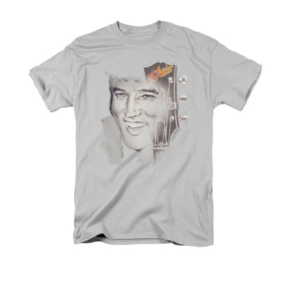 Elvis Presley Ile 2 Mens T Shirt Silver Officially Licensed