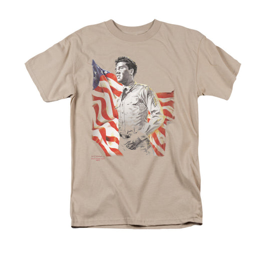 Elvis Presley Freedom Mens T Shirt Sand Officially Licensed