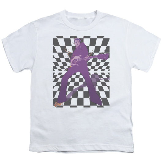 Elvis Presley Lets Rock Kids Youth T Shirt White Officially Licensed