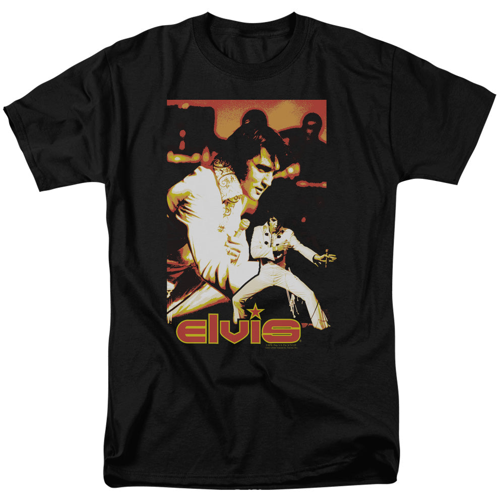 Elvis Presley Showman Mens T Shirt Black Officially Licensed