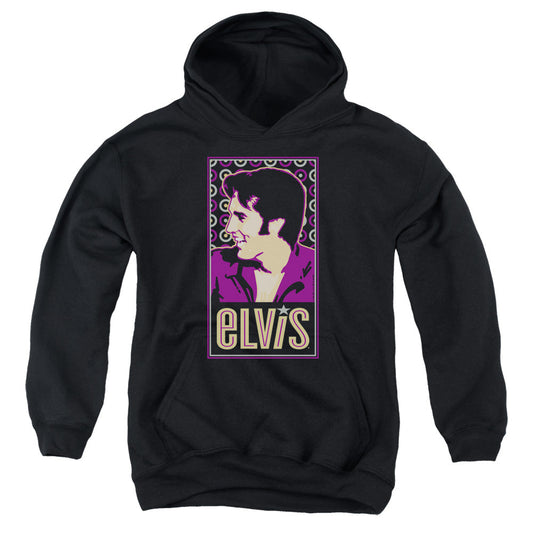 Elvis Presley Elvis is Kids Youth Hoodie Black Officially Licensed
