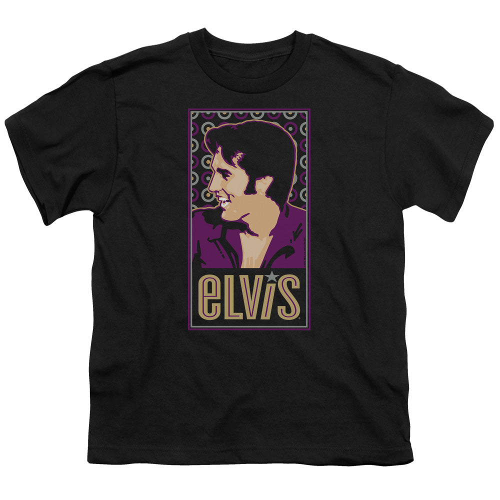 Elvis Presley Elvis is Kids Youth T Shirt Black Officially Licensed