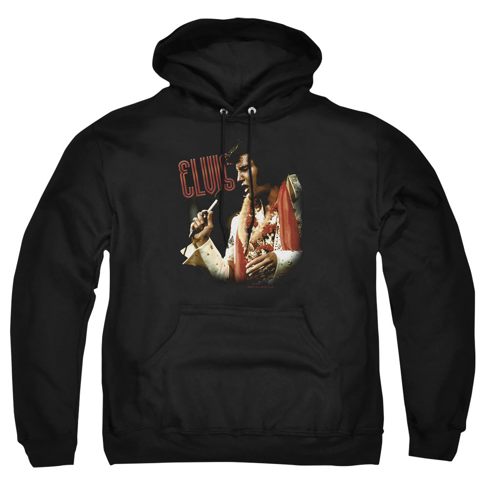 Elvis Presley Soulful Mens Hoodie Black Officially Licensed