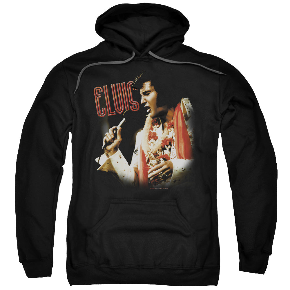 Elvis Presley Soulful Mens Hoodie Black Officially Licensed